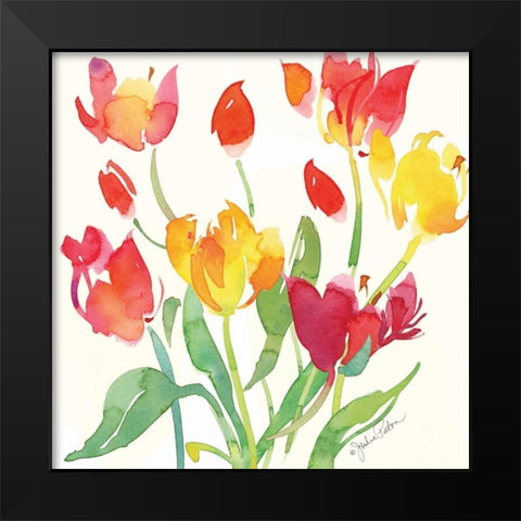 Jardin de Plantes II Black Modern Wood Framed Art Print by Paton, Julie