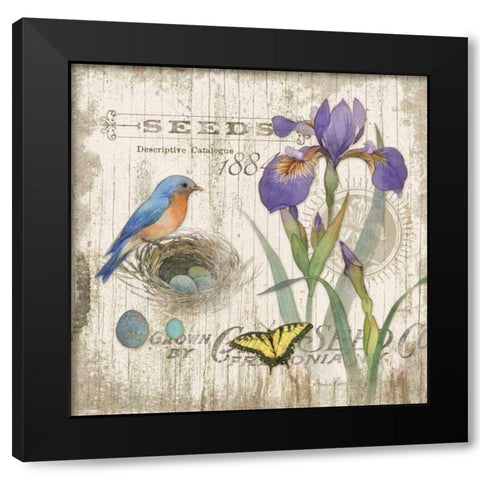 Artists Journal I Black Modern Wood Framed Art Print with Double Matting by Paton, Julie