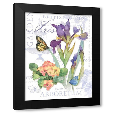 Country Manor I Black Modern Wood Framed Art Print by Paton, Julie