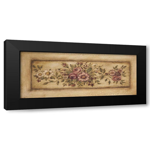 Vintage Garland II Black Modern Wood Framed Art Print by Poloson, Kimberly