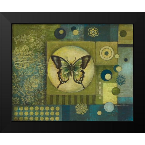 Metamorphic I Black Modern Wood Framed Art Print by Poloson, Kimberly