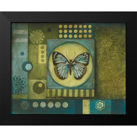 Metamorphic II Black Modern Wood Framed Art Print by Poloson, Kimberly