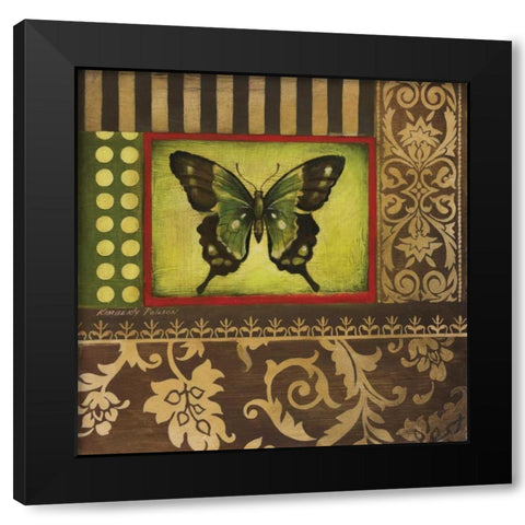 Over the Rainbow III Black Modern Wood Framed Art Print with Double Matting by Poloson, Kimberly