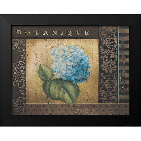 Botanique I Black Modern Wood Framed Art Print by Poloson, Kimberly