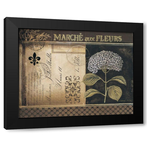 Botanique II Black Modern Wood Framed Art Print by Poloson, Kimberly