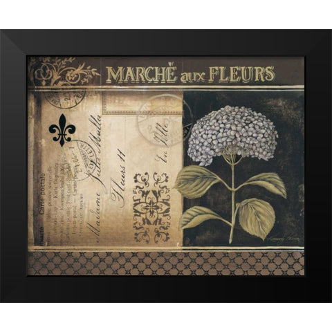 Botanique II Black Modern Wood Framed Art Print by Poloson, Kimberly