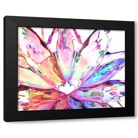 Prismatique I Black Modern Wood Framed Art Print by Burkhart, Monika