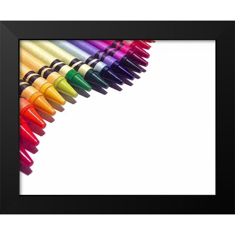 Color Crave III Black Modern Wood Framed Art Print by Burkhart, Monika
