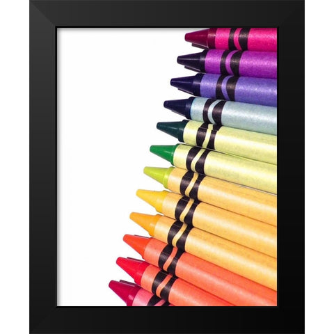 Color Crave V Black Modern Wood Framed Art Print by Burkhart, Monika