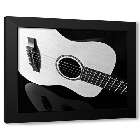 Acoustic Reflection II Black Modern Wood Framed Art Print by Burkhart, Monika