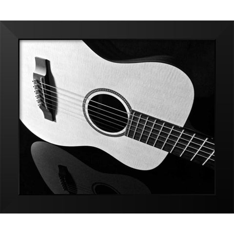 Acoustic Reflection II Black Modern Wood Framed Art Print by Burkhart, Monika