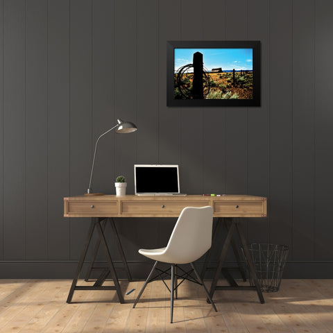 Mountain Summer II Black Modern Wood Framed Art Print by Berzel, Erin