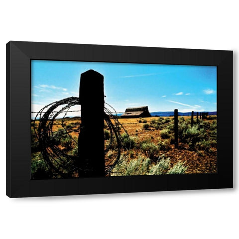 Mountain Summer II Black Modern Wood Framed Art Print with Double Matting by Berzel, Erin