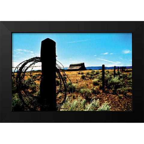 Mountain Summer II Black Modern Wood Framed Art Print by Berzel, Erin