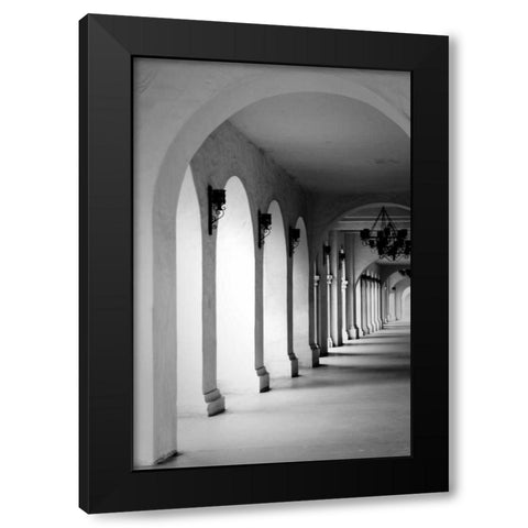 El Prado I Black Modern Wood Framed Art Print by Berzel, Erin