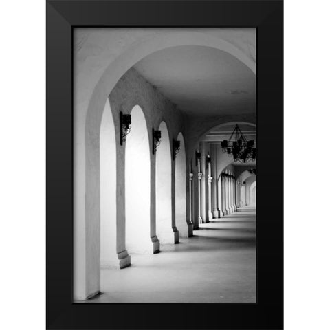El Prado I Black Modern Wood Framed Art Print by Berzel, Erin