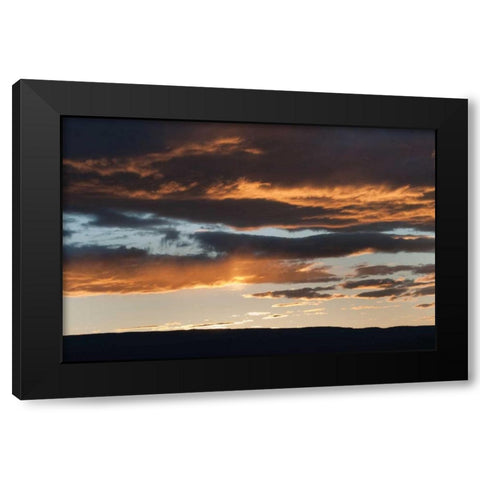 Washington Gorge I Black Modern Wood Framed Art Print with Double Matting by Berzel, Erin