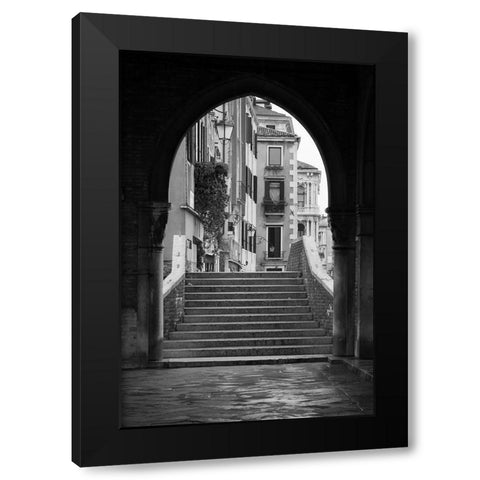 Venice Arches IV Black Modern Wood Framed Art Print by Crane, Rita