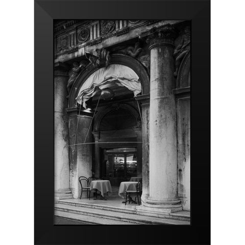 Venice Arches V Black Modern Wood Framed Art Print by Crane, Rita
