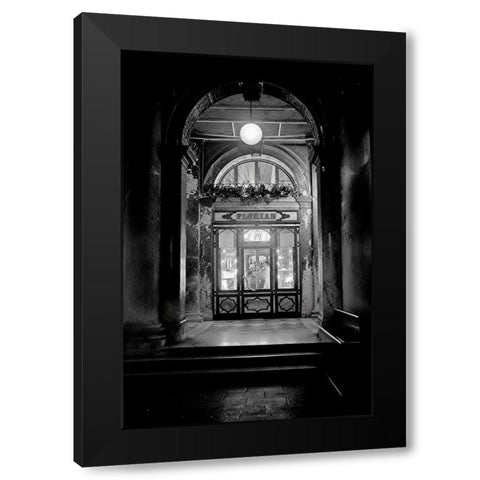 Venice Arches VI Black Modern Wood Framed Art Print with Double Matting by Crane, Rita