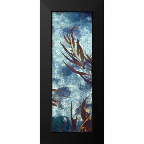 Mermaid Tresses V Black Modern Wood Framed Art Print by Crane, Rita