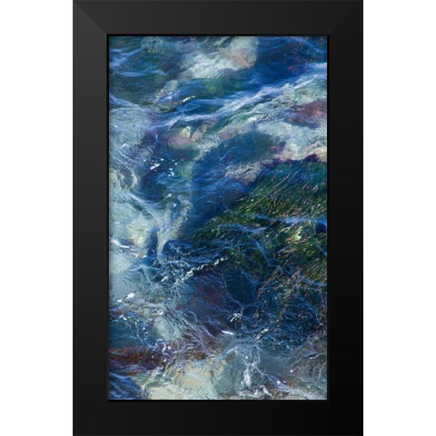 Tide Pool I Black Modern Wood Framed Art Print by Crane, Rita
