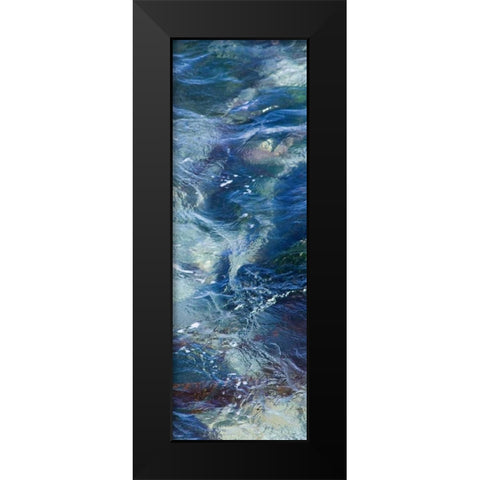 Tide Pool III Black Modern Wood Framed Art Print by Crane, Rita