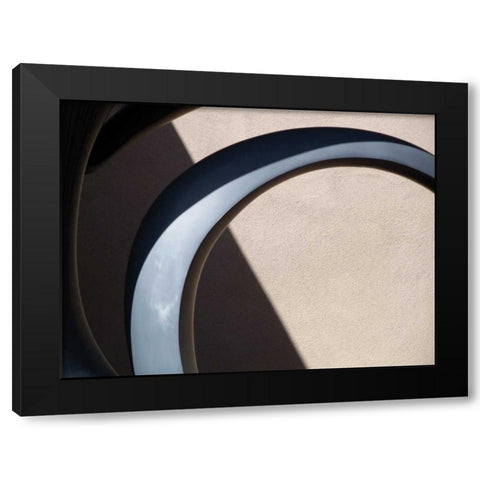 Architectural Abstract I Black Modern Wood Framed Art Print by Christensen, Jim