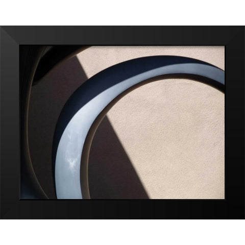Architectural Abstract I Black Modern Wood Framed Art Print by Christensen, Jim