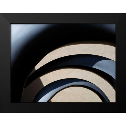 Architectural Abstract II Black Modern Wood Framed Art Print by Christensen, Jim