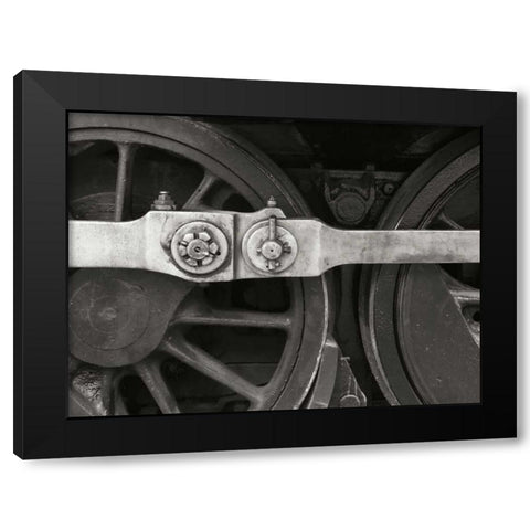Train IV Black Modern Wood Framed Art Print by Christensen, Jim