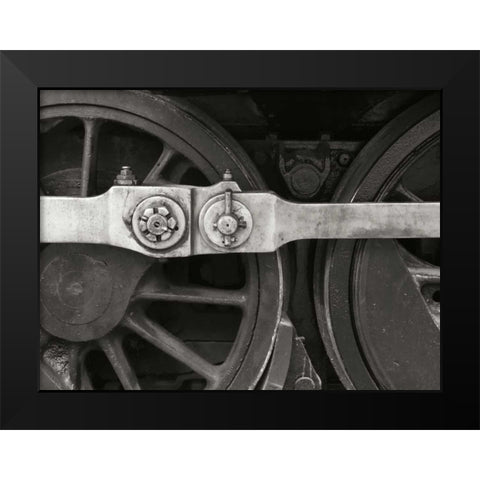 Train IV Black Modern Wood Framed Art Print by Christensen, Jim