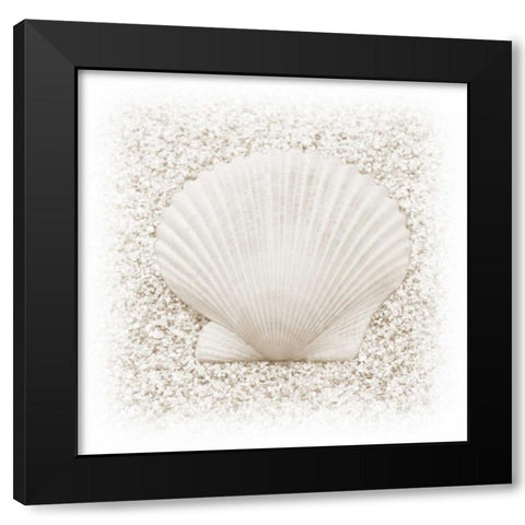 In the Sand II Black Modern Wood Framed Art Print by Christensen, Jim