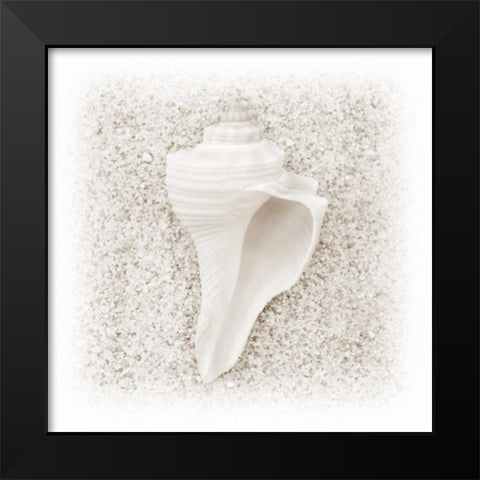 In the Sand IV Black Modern Wood Framed Art Print by Christensen, Jim