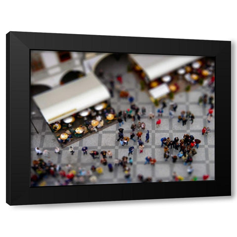 Toy Illusions II Black Modern Wood Framed Art Print by Christensen, Jim