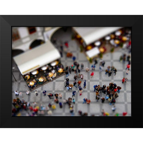 Toy Illusions II Black Modern Wood Framed Art Print by Christensen, Jim