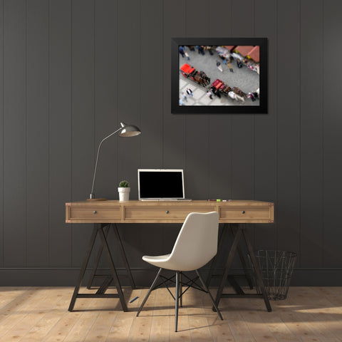 Toy Illusions III Black Modern Wood Framed Art Print by Christensen, Jim