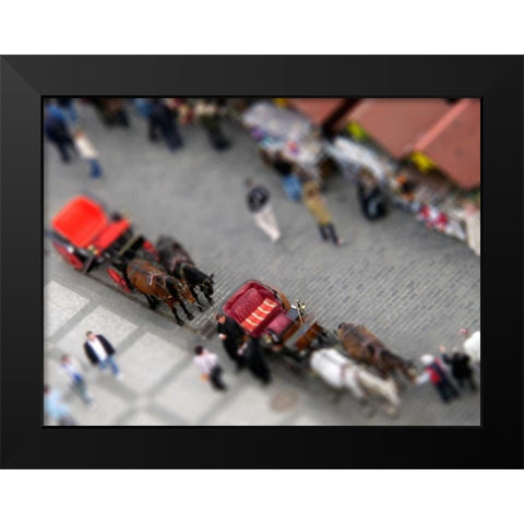 Toy Illusions III Black Modern Wood Framed Art Print by Christensen, Jim