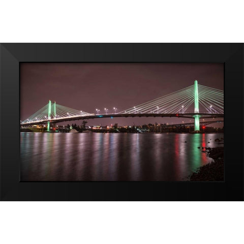 Tilikium Crossing Black Modern Wood Framed Art Print by Hellmann, Stan