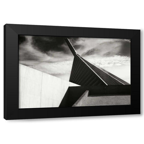 Semper Fi I Black Modern Wood Framed Art Print with Double Matting by Hausenflock, Alan