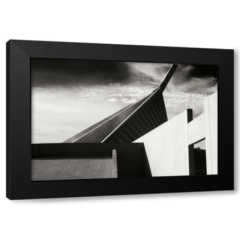 Semper Fi I Black Modern Wood Framed Art Print with Double Matting by Hausenflock, Alan