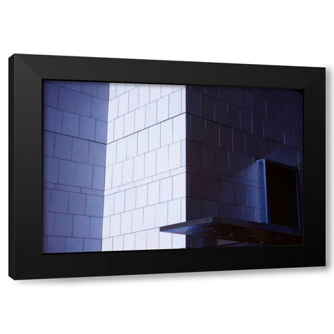 Shadows and Walls II Black Modern Wood Framed Art Print with Double Matting by Hausenflock, Alan