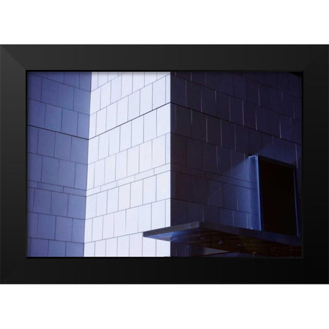 Shadows and Walls II Black Modern Wood Framed Art Print by Hausenflock, Alan