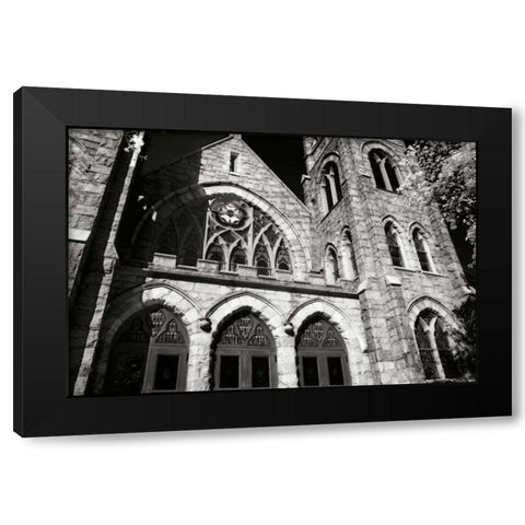 Stately Gothic II Black Modern Wood Framed Art Print by Hausenflock, Alan
