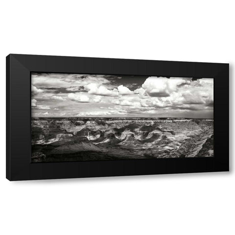 The Canyon Wall I Black Modern Wood Framed Art Print with Double Matting by Hausenflock, Alan
