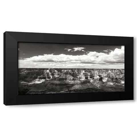 The Canyon Wall II Black Modern Wood Framed Art Print by Hausenflock, Alan