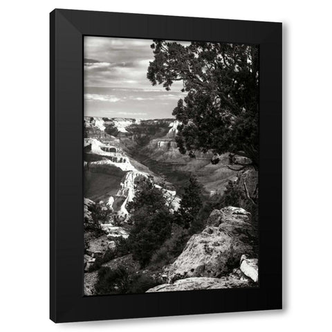 Canyon Gorge I Black Modern Wood Framed Art Print by Hausenflock, Alan
