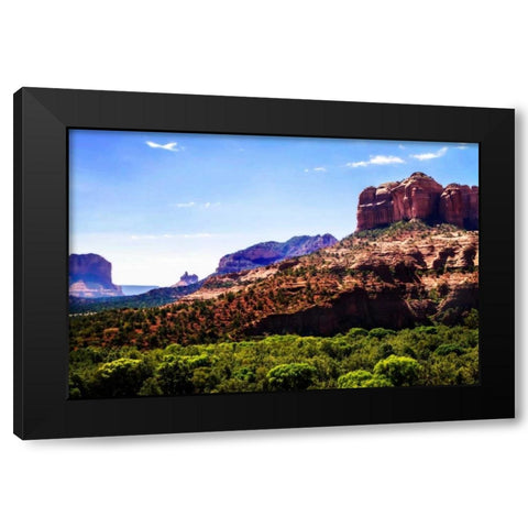 Cathedral Rock II Black Modern Wood Framed Art Print by Hausenflock, Alan
