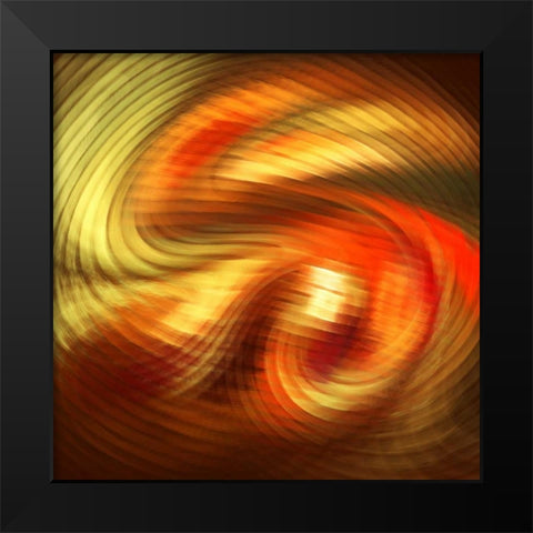 Mix It Up II Black Modern Wood Framed Art Print by Hausenflock, Alan