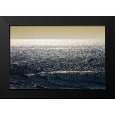 Deep Blue Sea II Black Modern Wood Framed Art Print by Hausenflock, Alan
